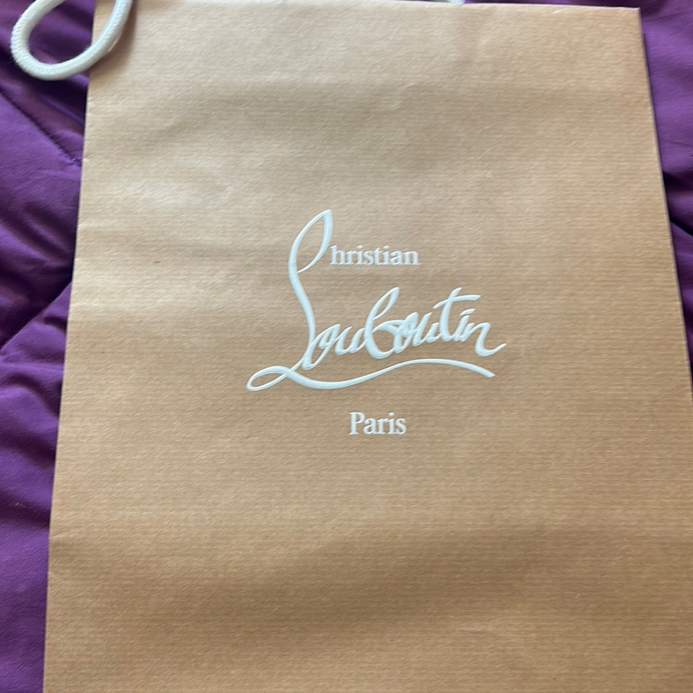 Medium Christian Louboutin gift bag